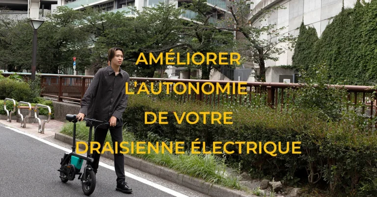 améliorer autonomie draisienne électrique
