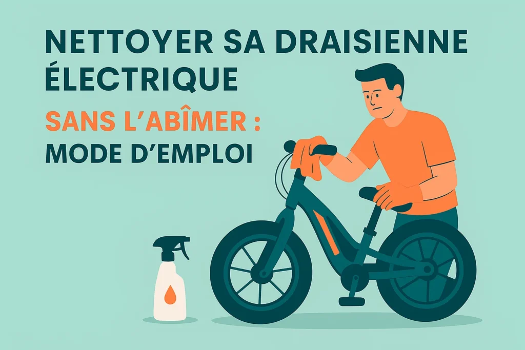 nettoyer sa draisienne électrique
