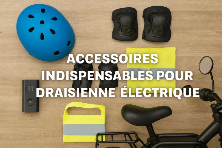 Guide complet Accessoires indispensables pour draisienne électrique.